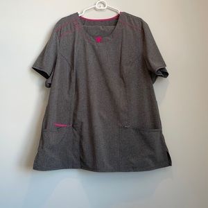 NWOT Cherokee gray scrub set